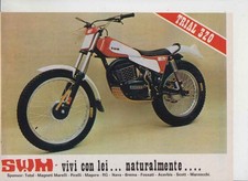 advertising Pubblicità-MOTO SWM TRIAL 320 1977 MOTOITALIANE MOTOSPORT EPOCA