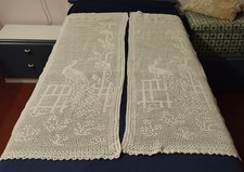 Coppia di Tende a Filet in