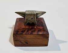 INCUDINE VINTAGE DA ORAFO IN OTTONE - DIMENSIONI RIDOTTE