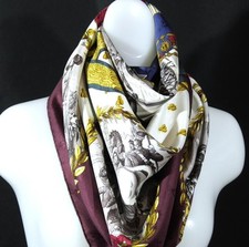 Sciarpa seta HERMES NAPOLEON