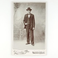Cedar Falls Iowa Cabinet Card