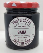 Mosto cotto ideale per condimenti salati e dolci Saba (o Sapa): Fatto in casa
