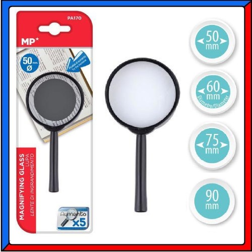 Lente ingrandimento con - di,