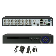 Dvr Xvr Nvr 16 canali Full Hd 1080p Professionale con riconoscimento facciale