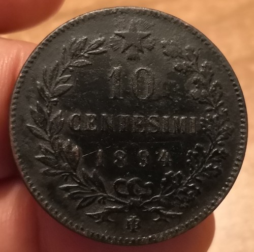 Moneta centesimi 1894 - moneta,