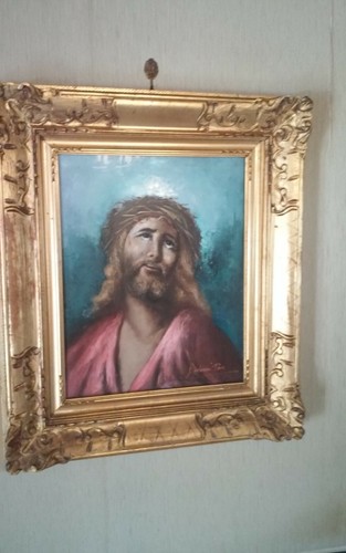 Quadro dipinto olio tela - olio, su