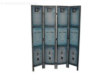 PARAVENTO  TARIFFARIO BORDELLI SEPARE  IN LEGNO 4 BATTENTI PER CASA E LOCALI