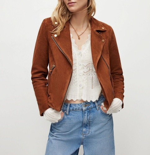 Giacca donna pelle - , biker