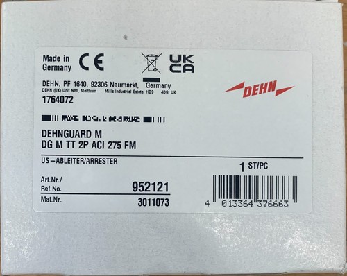 Dehn 952121 scaricatore m - dehn,