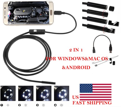 Micro usb endoscopio - micro/usb-c,
