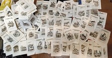 Animali '700 Lotto di circa 250 incisioni della Storia Naturale di Buffon