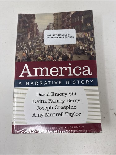 America narrative history - america:,