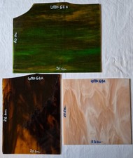 LOTTO PEZZI DI VETRO ARTISTICO
