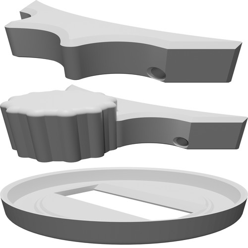 Linguetta fuoco maschera - linguetta,