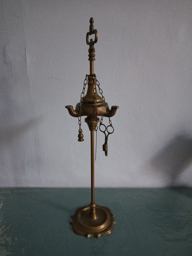 Antica lucerna lampada olio - antica,