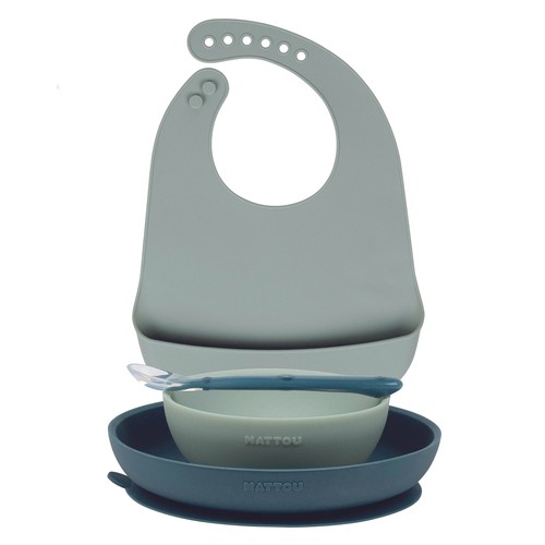 Set pappa silicone pezzi - set,