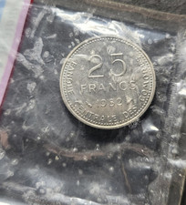 Prova 25 franchi Comore 1982