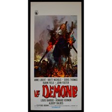 locandina LE DEMONE jesus franco libert karin field clifford brown B161