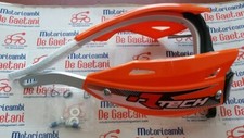 COPPIA PARAMANI HANDGUARDS RACETECH VERTIGO ALLUMINIO ARANCIO ORANGE KTM