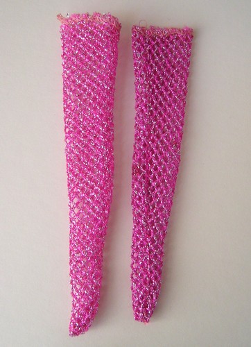 Calze rete vintage barbie - vintage,