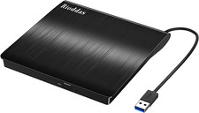 Unità CD/DVD Esterno, USB 3.0 Portatile Unità CD/DVD +/- RW Slim Masterizzatore 
