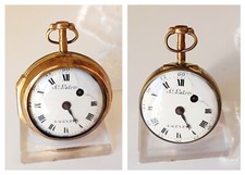 JEAN LOUIS PATRON A.GENEVE 1750 POCKET WATCH OROLOGIO TASCA A VERGA MONTRE A COQ