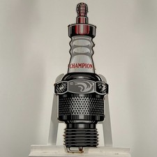 Insegna smaltata Champion -