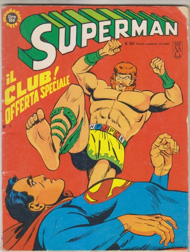 Superman 581 mondadori - superman, n.