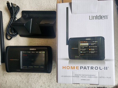 Uniden home patrol scanner - uniden, 2,