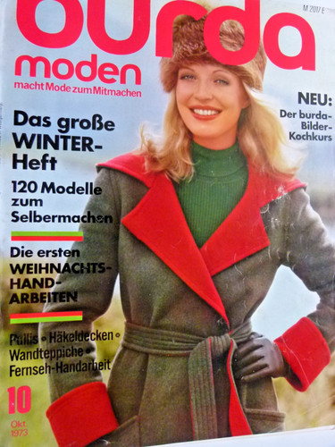 Vecchio quaderno moda burda - vecchio,