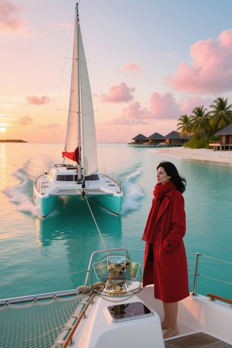 Sexy catamarano italiano