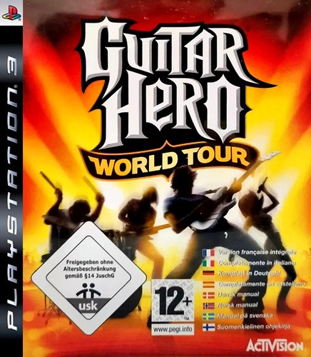 Guitar hero world - tour, ps3