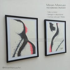 Quadro Quadretti + Cornice