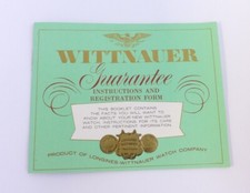 Wittnauer Longines libretto