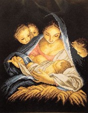 Quadro canovaccio mezzo - canovaccio, punto
