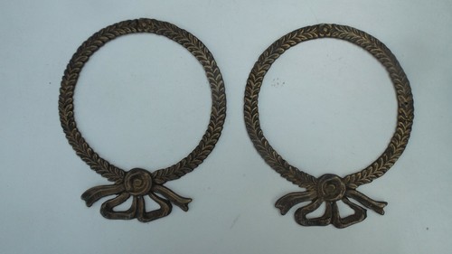 Coppia fregi ottone - , di