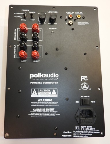 Amplificatore subwoofer polk - amplificatore,