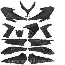 Kit Carene 13 Pezzi Nero Opaco