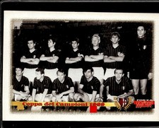 cartolina postcard Calcio Forza Milan 1997/98 #24 Coppa dei Campioni 1969