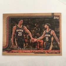 2025-26 Topps Wood Parallel SP