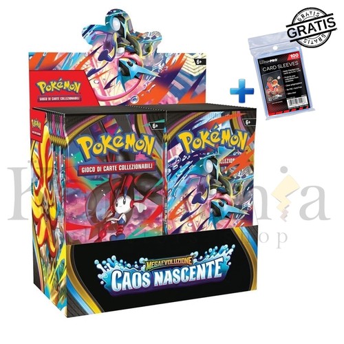 Pokemon caos nascente - box, da