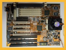 [94] - Socket 7 ASUS TX97-E Motherboard Rev 1.12 CPU + RAM + RECAP