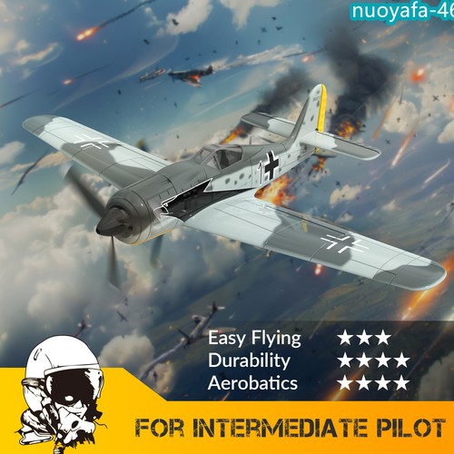 Volantex 190 fighter 4ch - fw-190, rc