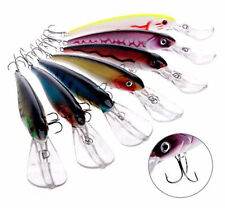 2PCS Big Minnow Esca da Pesca Profonda Acqua Salata Bass Trolling Bait 6,5"/28g Wobblers
