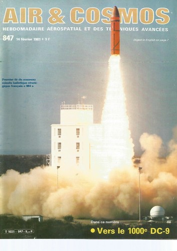 Air cosmos 847 - air, n°847