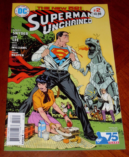 Superman unchained variante - unchained,