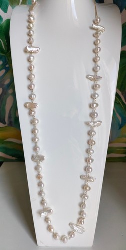 Collana lunga perle - lunga,