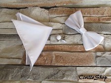Papillon fazzoletto gemelli - papillon,