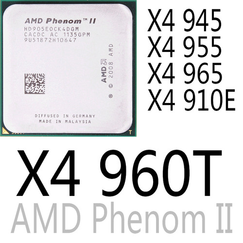 Processore cpu amd - processore, phenom