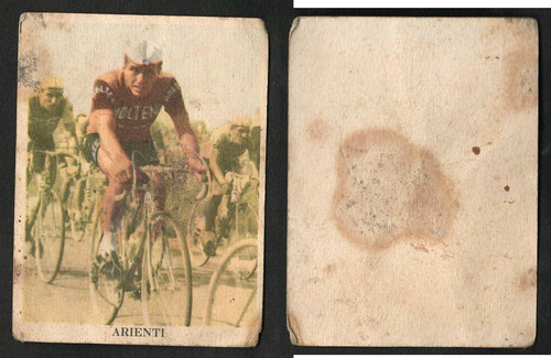 Figurina cartonata ciclismo - figurina,